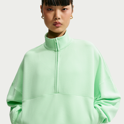 Nike 24.7 ImpossiblySoft Women's Dri-FIT Oversized 1/2-Zip Top